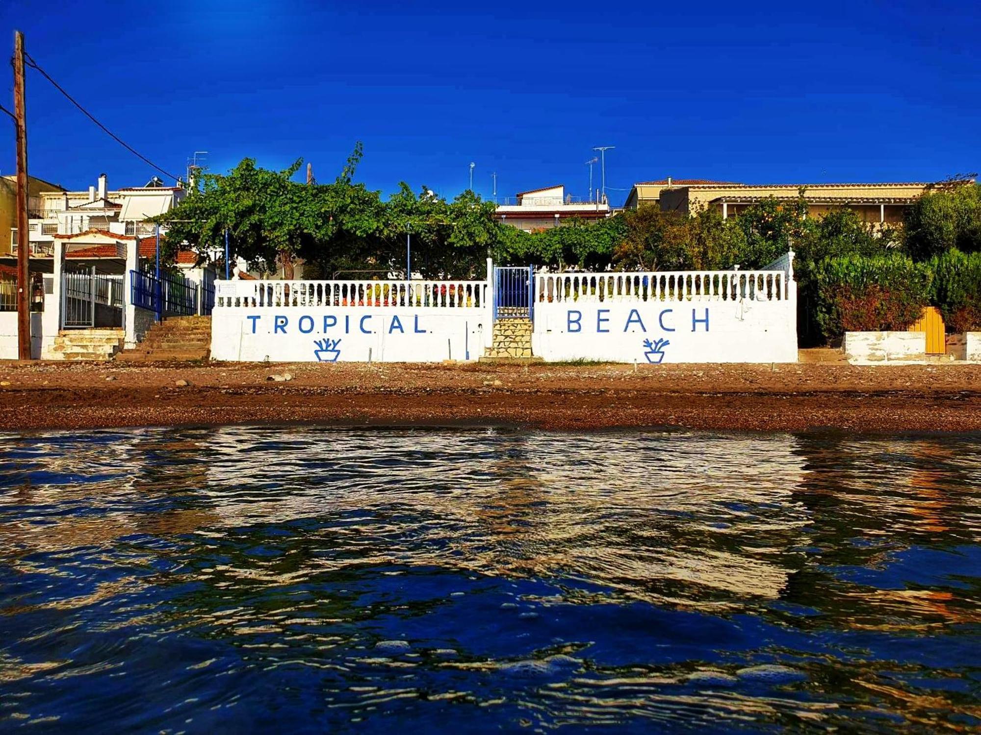 Tropical Beach "Triton" Петалидион Экстерьер фото